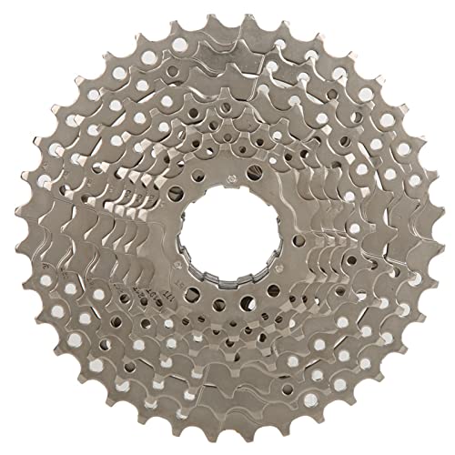 CCYLEZ Bike Freewheel, Ultra Light Series 10 Speed Cassette Threaded Type Hub Bike Accessories for Mountain Bicycle Road Bike