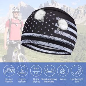 Helmet Liner Skull Cap for Biker, Cycling Sweat-Wicking Running Hat for Men Women, Motorcycle & Bicycle Under Helmets Cap (4Pcs/set)