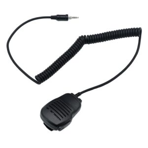 SHAWOROCE CB Microphone Lapel Speaker Mic PTT Replacement for Yaesu Vertex Standard Radio HX870 HX890 HX210 HX380 HX400 HX407 HX851 HX850s HX750s HX600s HX500s HX471s HX460s HX370s HX290