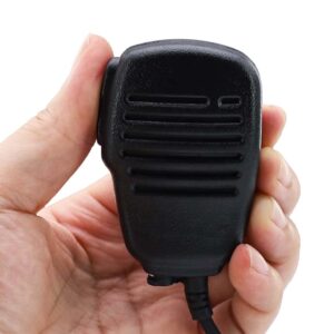 SHAWOROCE CB Microphone Lapel Speaker Mic PTT Replacement for Yaesu Vertex Standard Radio HX870 HX890 HX210 HX380 HX400 HX407 HX851 HX850s HX750s HX600s HX500s HX471s HX460s HX370s HX290