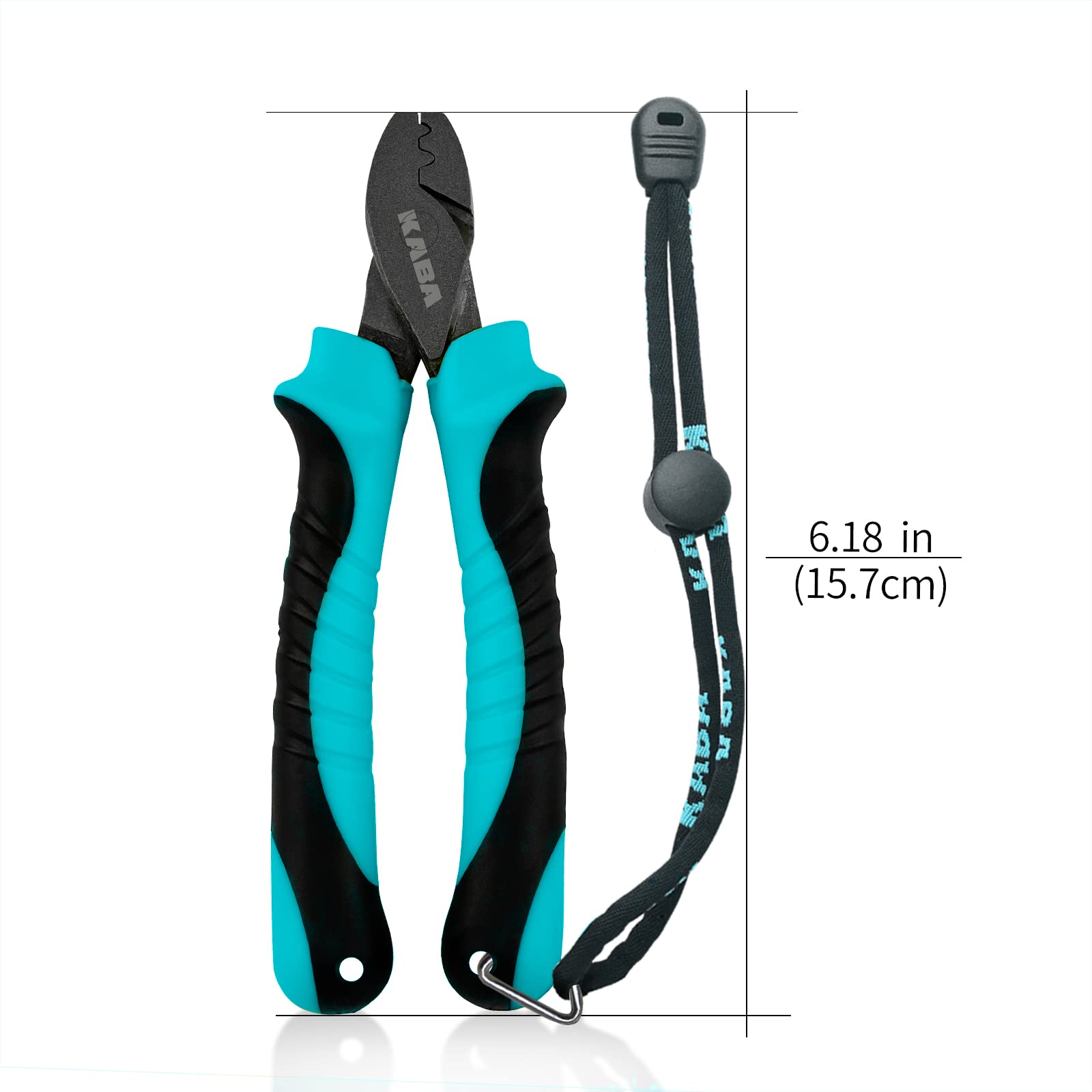 KABA Fishing Crimping/Krimping Tool,Hand Crimper Tools,Fishing Pliers for Single-Barrel Sleeves Fishing Gear Tackle