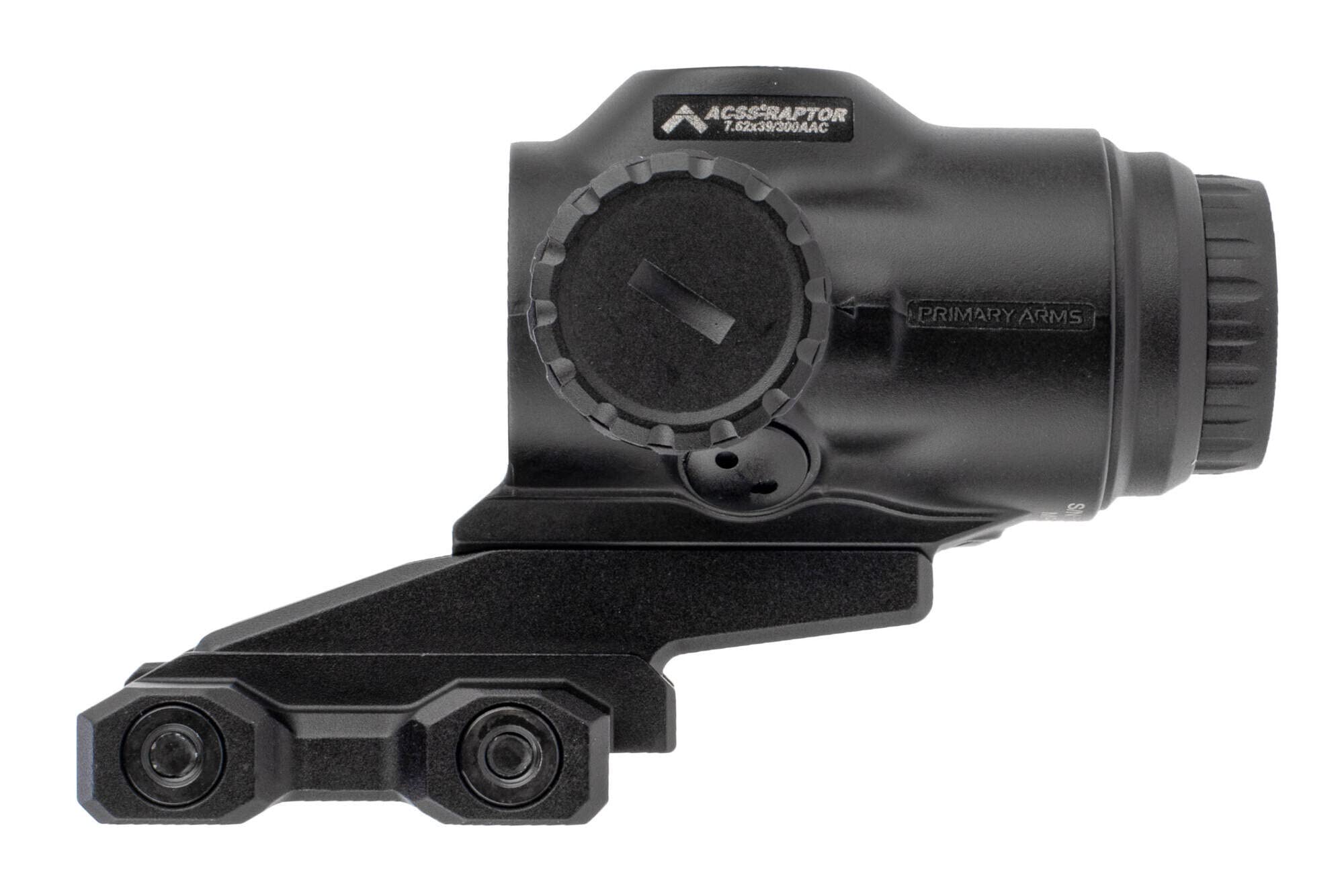 Primary Arms SLX 3X MicroPrism with Green Illuminated ACSS Raptor 7.62x39/300AAC Reticle - Yard