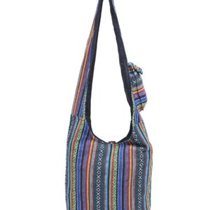 THE COLLECTION ROYAL Graphic Crossbody Bag for Women, Boho Purse, Boho Bag, Hippie Bag, Hippie Purse, Cloth Purse for Women