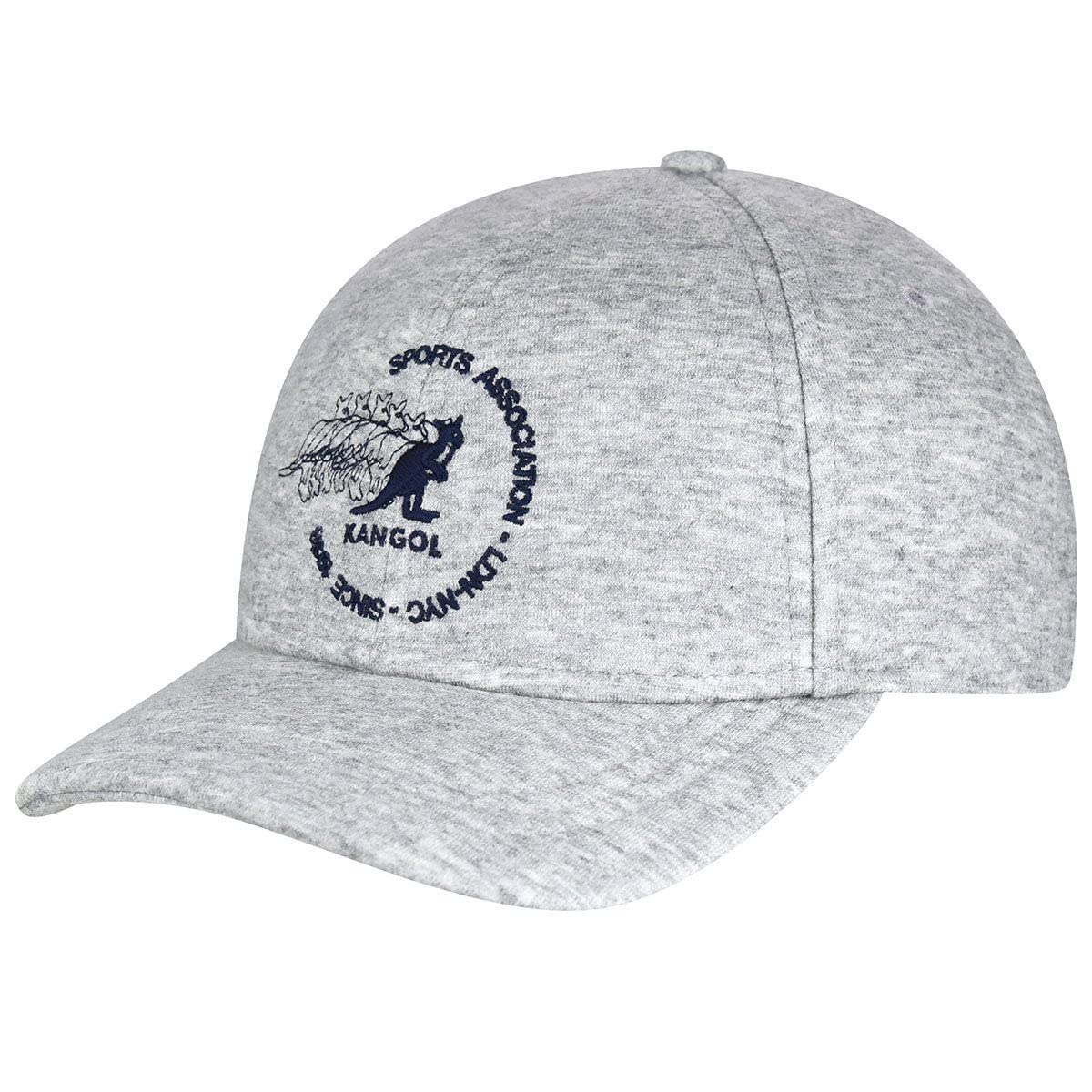 Kangol Club Baseball Cap - Light Grey Heather/1SFM Light Grey Heather, One Size