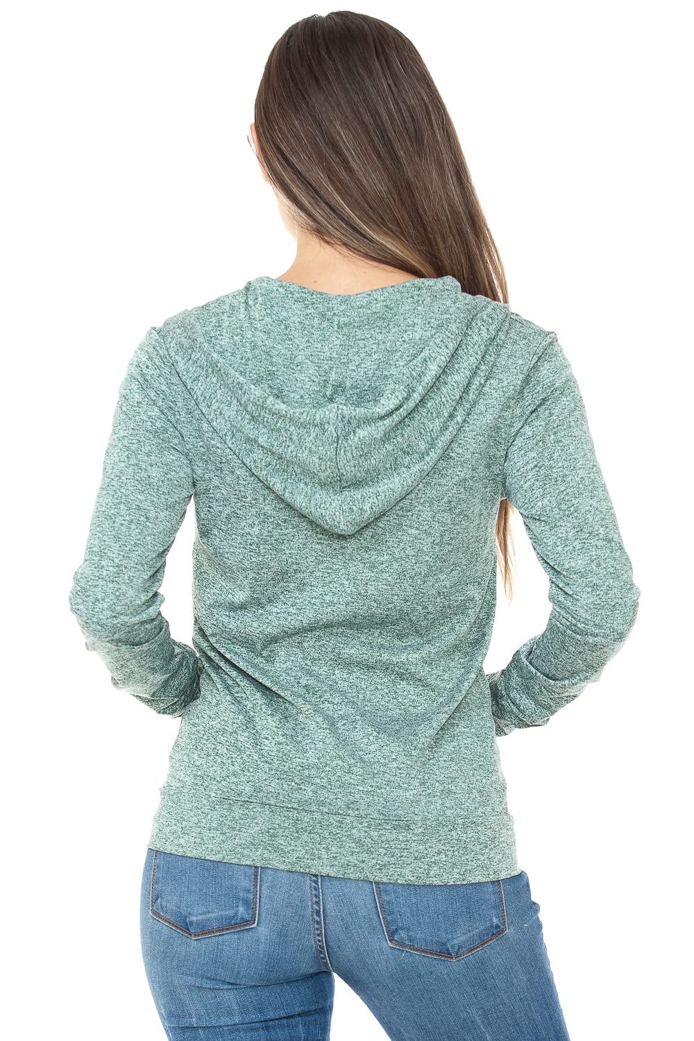 AH JOEAH Women's Hoodie SJ4001 Act Teal M