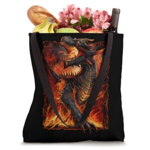 Spiral Original - Draconis - Gothic Dragon Tote Bag