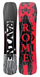 rome mens ravine directional snowboard - 2022/2023 size 155cm