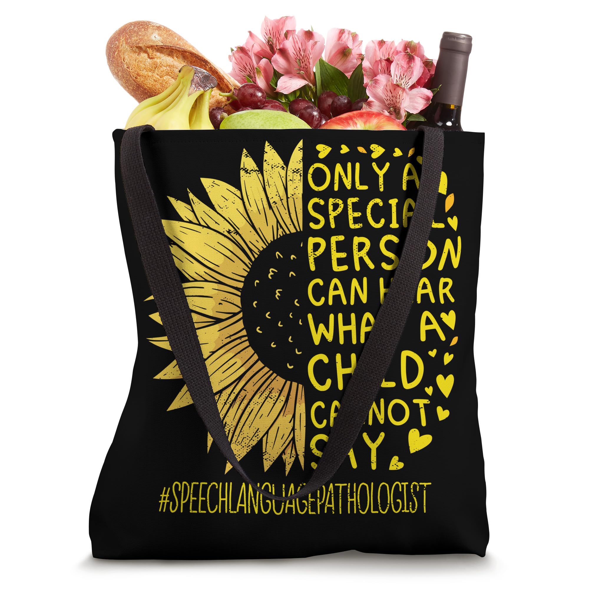 Speech Language Pathologist Speech Therapist SLP Tote Bag