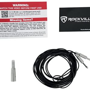 Rockville CH-MIC70 Push to Talk Commercial Gooseneck Paging Microphone w/Chimes