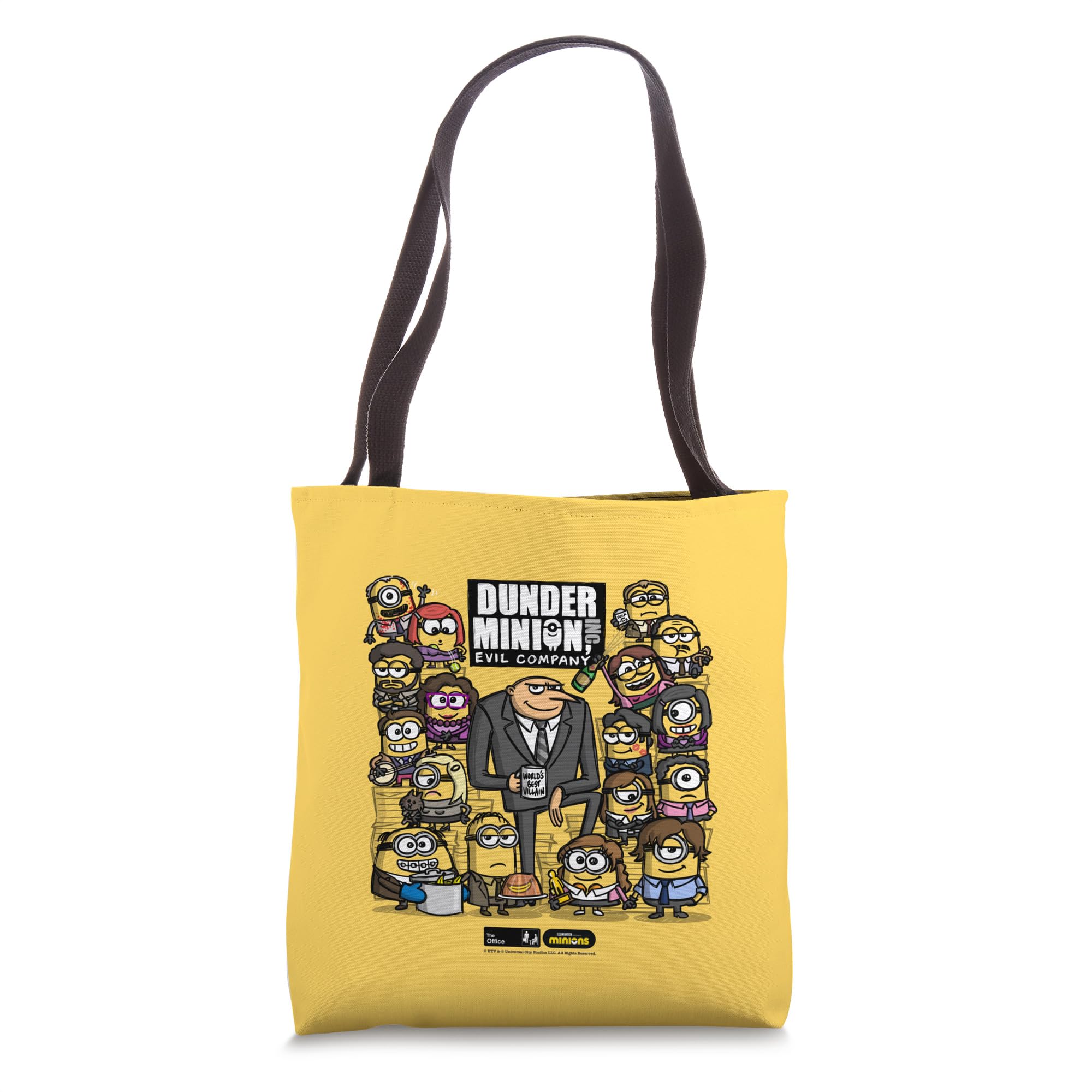 The Office X Minions Characters Tote Bag