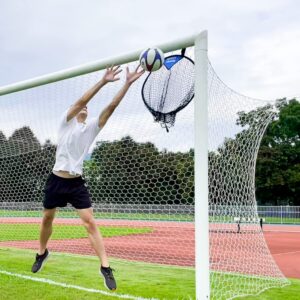 Soccer Targets for Goals Training (2pc) - Soccer Training Target | Top Bins Equipment | Durable Design - Extra-Long Straps with Carry Case