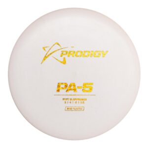 Prodigy Disc 300 PA-5 | Understable Disc Golf Putter | Great for Turnovers & Hyzer Flip Shots | 170-177g | Grippy 300 Plastic | Great Beginner Disc Golf Putter | Colors May Vary