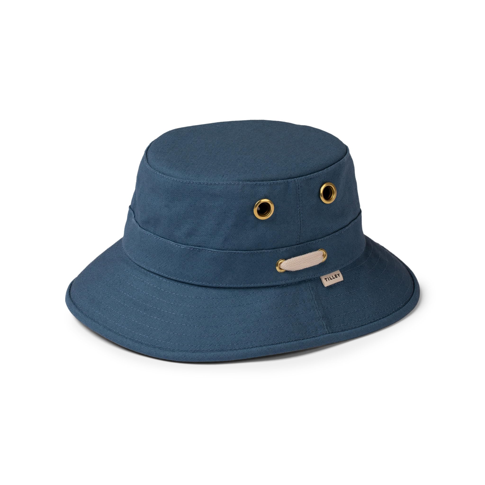 Tilley The Iconic T1 Bucket Hat, Denim Blue, 7 1/8