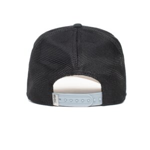 Goorin Bros. The Farm Unisex Noir Capsule Trucker Hat, Black/Big Heat (Elephant), One Size