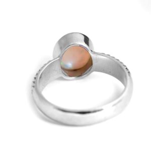 3.50 Carat Natural Finest Fire Ethiopian Opal Gemstone 925 Sterling Silver Handmade Women Ring