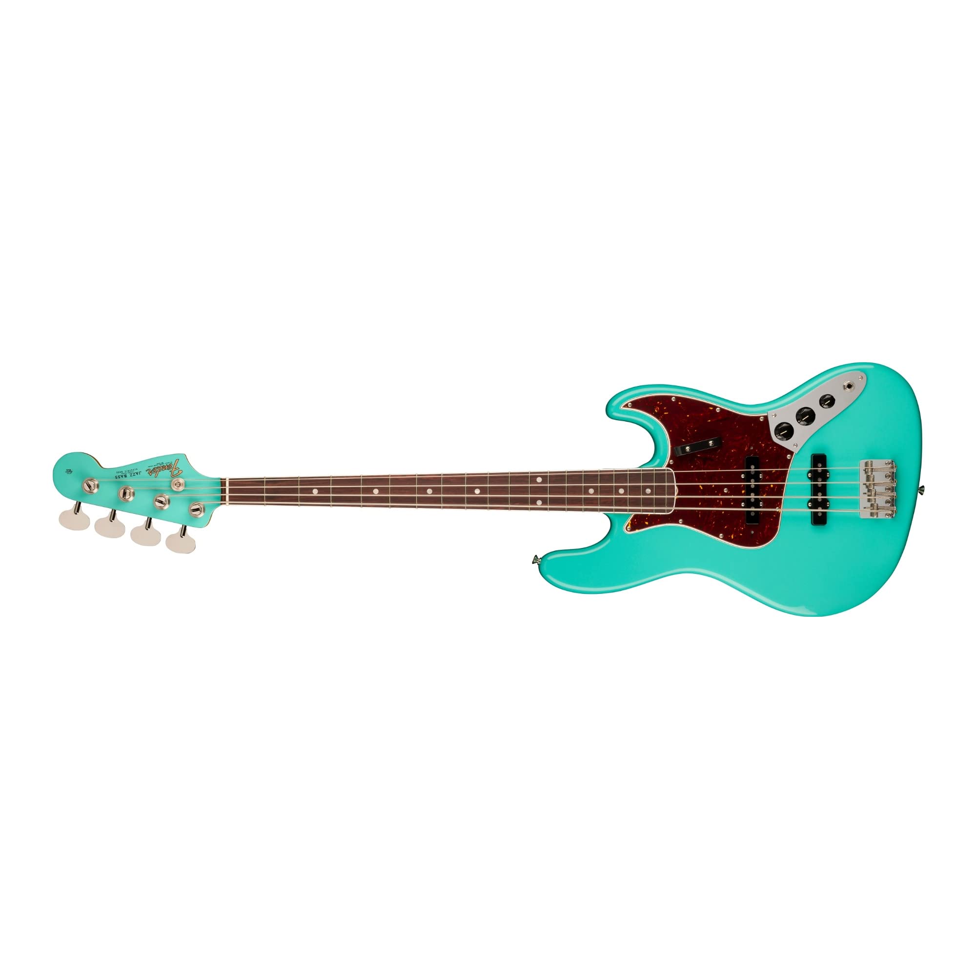 Fender American Vintage II 1966 Jazz Bass, Sea Foam Green, Rosewood Fingerboard