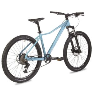 Eastern Bikes Ladies Alpaka Mountain Bike with 27.5" Wheel/Tire in 3 Frame Sizes for a (Medium - 17" Frame, Blue)