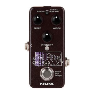 nux mini scf super chorus flanger and pitch effects pedal