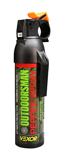 VEXOR® Outdoorsman 9.2 oz. Pepper Spray 25-foot range for Ultimate Protection from Zarc™