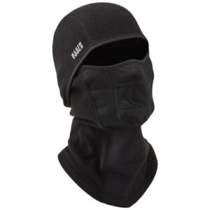 Klein Tools Standard Winter Kit with Fleece Balaclava, Black, X-Large