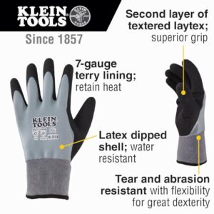 Klein Tools Standard Winter Kit with Fleece Balaclava, Black, X-Large