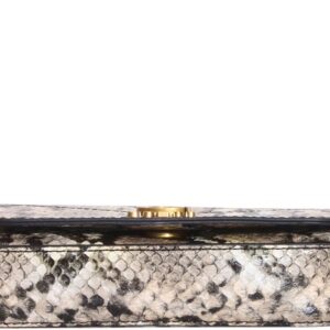 GUESS Nell Micro Mini Flap, Natural Python