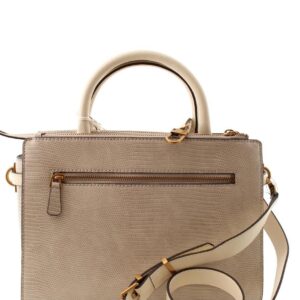 GUESS Ginevra Elite Society Satchel, Taupe