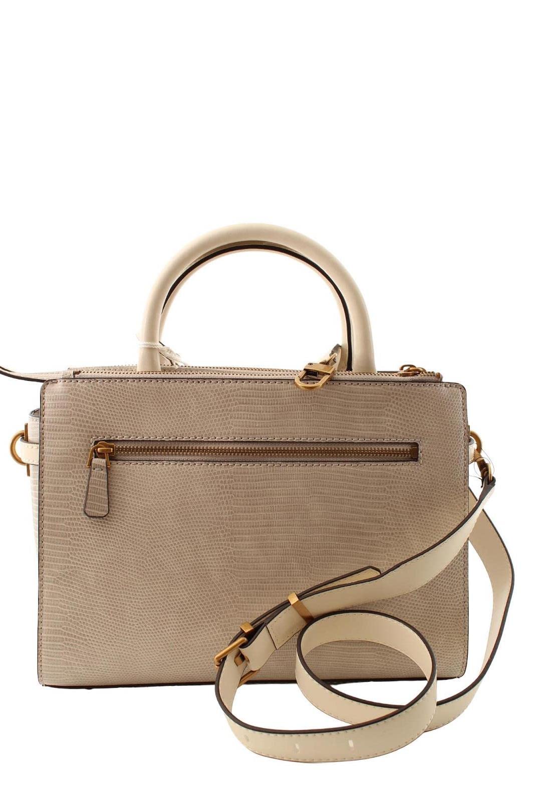 GUESS Ginevra Elite Society Satchel, Taupe