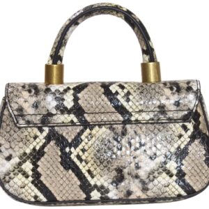 GUESS Nell Micro Mini Flap, Natural Python