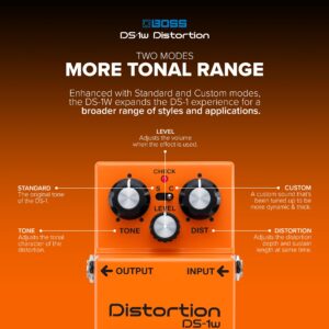 Boss DS-1W Waza Craft Distortion Pedal