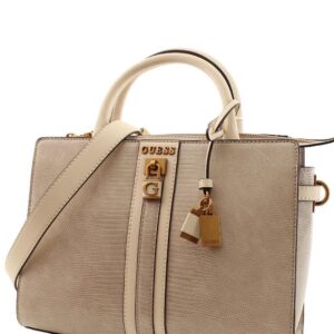 GUESS Ginevra Elite Society Satchel, Taupe