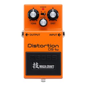 boss ds-1w waza craft distortion pedal