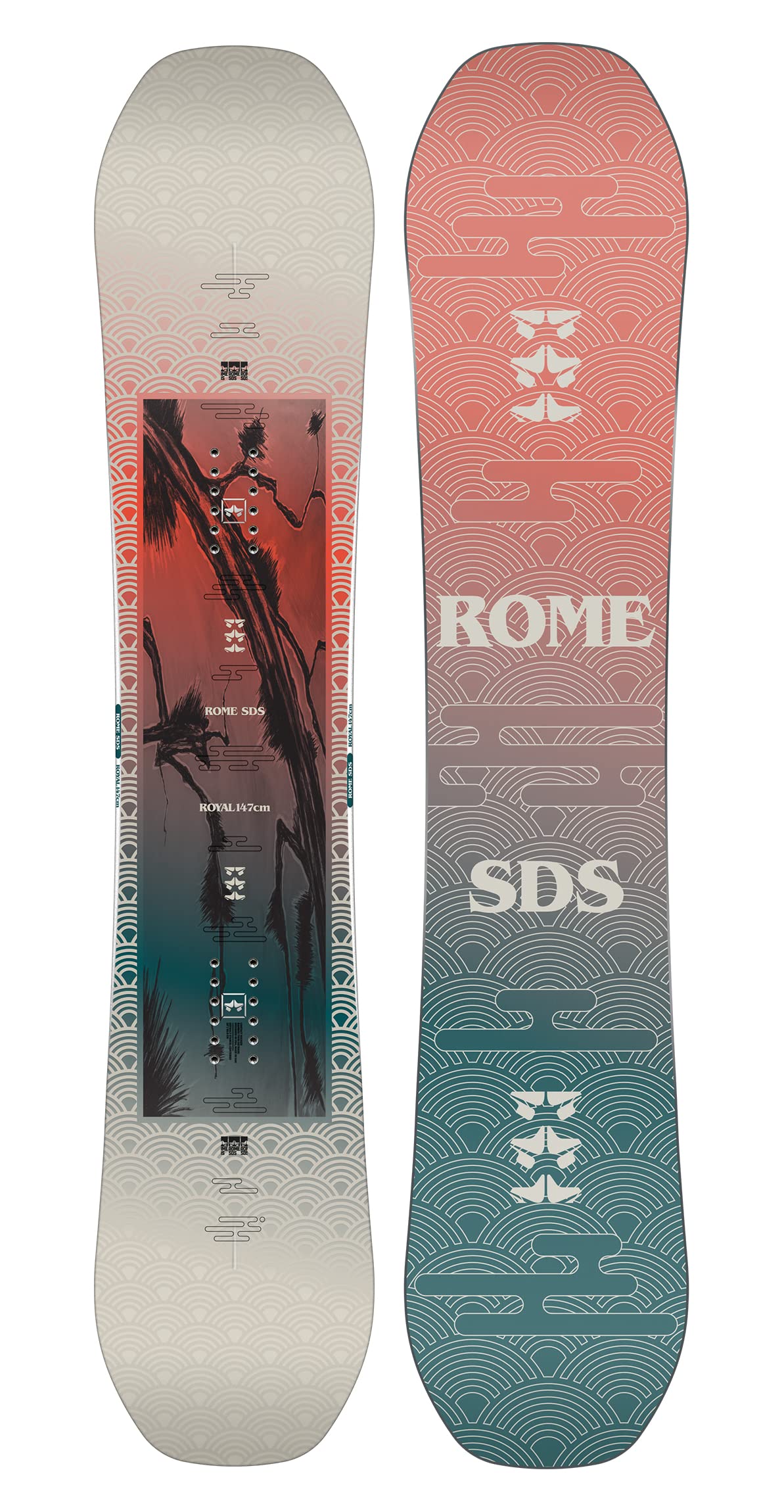 Rome Womens Royal True Twin Snowboard - 2022/2023 Size 150cm