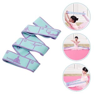 LIOOBO Elastic Bands for Exercise Exercise Bands Professional Daily Use Exercise Band Reusable Stretching Strap Yoga Accessory Stretch Bands Resistance s Yoga Accessories Yoga Strap