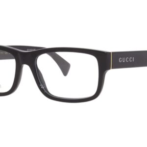 Gucci GG1141O-001 Black Narrow Men's Eyeglasses