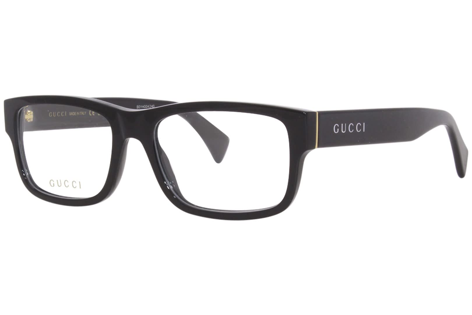 Gucci GG1141O-001 Black Narrow Men's Eyeglasses