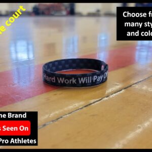 We Keep You Motivated Motivational & Inspirational Bracelet – Believe Uplifting Positive Affirmations Reversible Stretch Wristband - Encouragement Focus Fitness Sports Motivation LLC