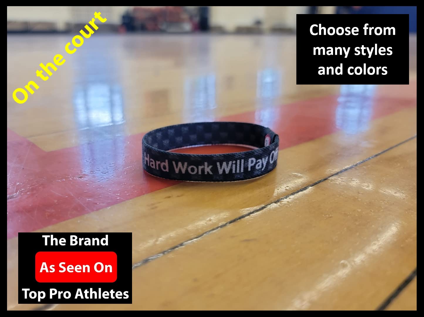 We Keep You Motivated Motivational & Inspirational Bracelet – Believe Uplifting Positive Affirmations Reversible Stretch Wristband - Encouragement Focus Fitness Sports Motivation LLC