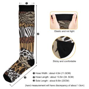 Kigai Animals Print Compression Socks for Women & Men Circulation-Best for Running,Nurse,Travel,Cycling