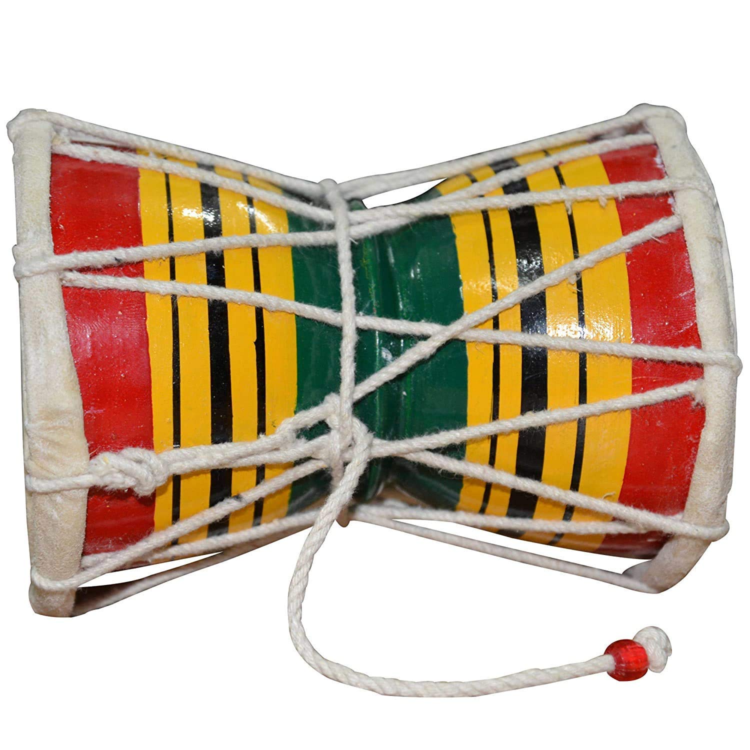 Pam Herbals Handmade Kids Damroo Shiva Damru Drums Musical Damaru Musical Instrument