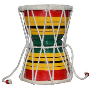 Pam Herbals Handmade Kids Damroo Shiva Damru Drums Musical Damaru Musical Instrument