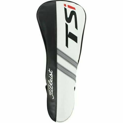 New Titleist Golf TSi Driver Headcover Leather Cover - Black White Red