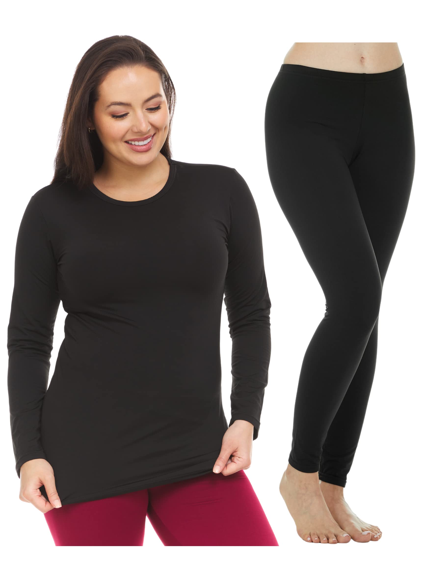 Thermajane Bundle - Women's Thermal Top(Medium) & Bottoms(Small)