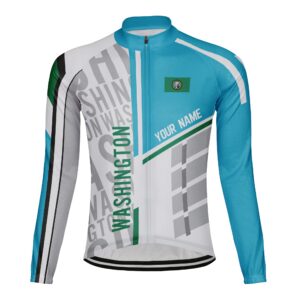 luisbibe customized washington winter thermal fleece men's cycling jersey long sleeve (ml100050-1, xxl)