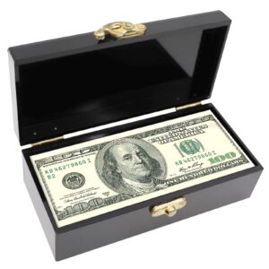 black acrylic lockable cash box, money holder, cash organizer, single row currency tray, money storage box