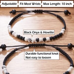 Shonyin Couples Bracelets Gifts for Boyfriend Girlfriend I Love You Morse Code Bracelets Matching Bracelets for bf Him Her Christmas Valentines Day Birthday Anniversary Jewelry Gift