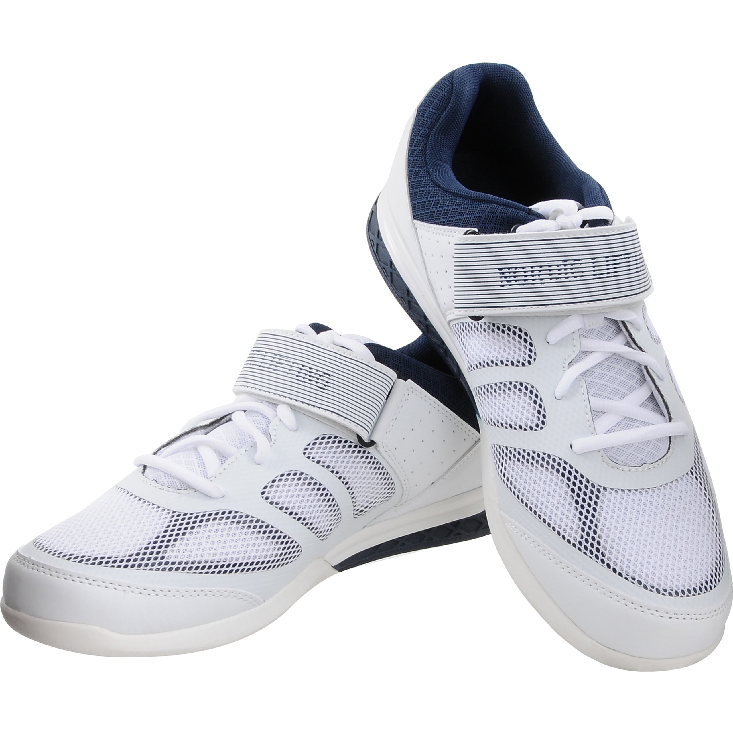 Nordic Lifting Shoes Megin Size 8.5 - Blue Bundle with Shoes Venja Size 8.5 - White