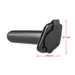 Kayak Fishing Rod Holder, Kayak Deck Plastic Flush Mount Fishing Boat Rod Holders, Fishing Tackle Accessory Tool