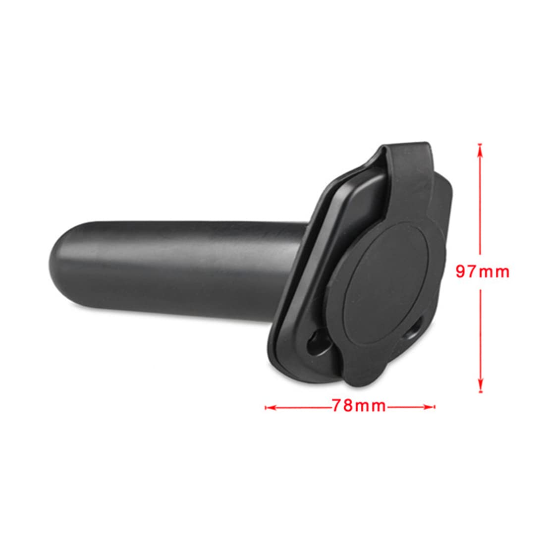 Kayak Fishing Rod Holder, Kayak Deck Plastic Flush Mount Fishing Boat Rod Holders, Fishing Tackle Accessory Tool