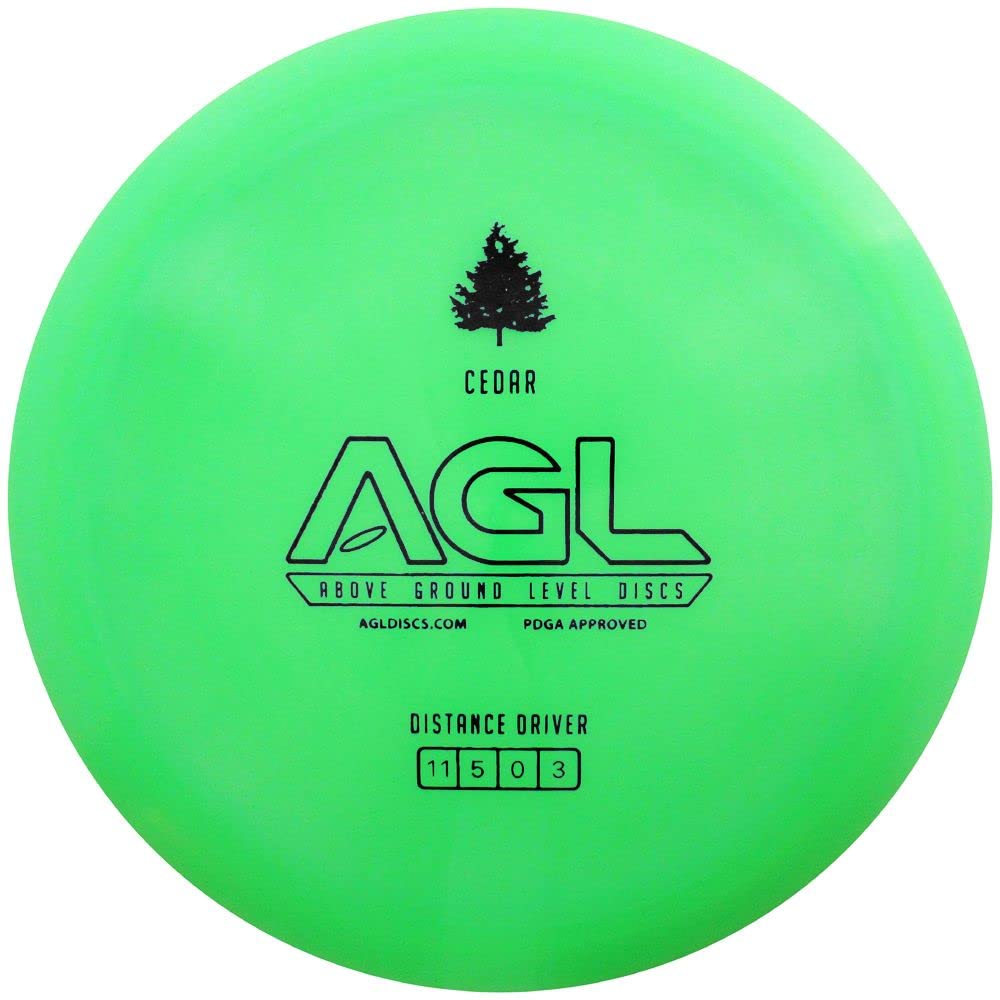 Above Ground Level Alpine Cedar Distance Driver Golf Disc - Colors May Vary 173-176g